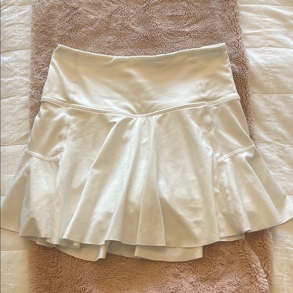 Free People Movement Pleats and Thank You Skort - White Size XS - Picture 4 of 5